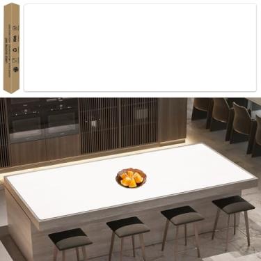 Imagem de Tapete de silicone supergrande, 305 cm x 60 cm (120 x 24 pol), tapetes de silicone para balcão de cozinha, tapete antiderrapante resistente ao calor, tapete espesso para bancada, protetor de bancada à