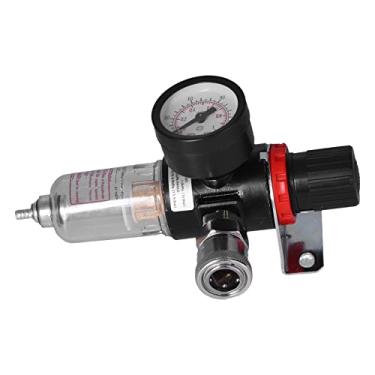 Imagem de Filtro de Umidade do Compressor de Ar, Regulador do Separador de água da Liga de Alumínio AFR2000 Com Medidor de Pressão, PT1/4 para Manipuladores, Equipamentos de Alimentação,