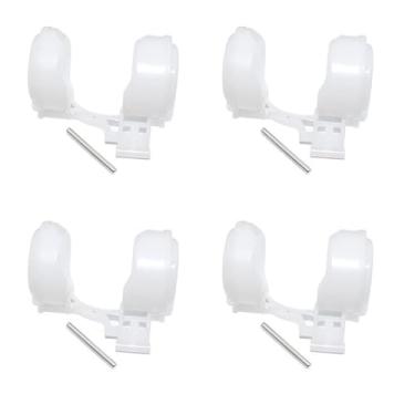 Imagem de Sistema de combustível de motocicleta compatível com Interceptor 750 VFR750F Magna 750 VF750C VF750CD Deluxe VF 750 F C CD copo de óleo flutuante reparo de carburador (4 peças)