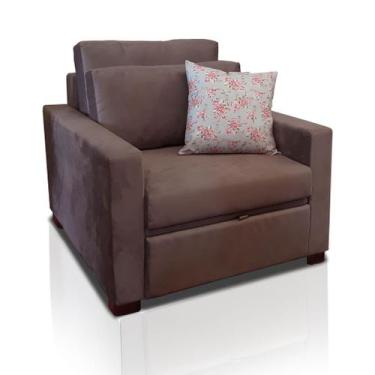 Imagem de Poltrona Cama que Meca_MA se Transforma em Sofá Cama Resistente e Conf