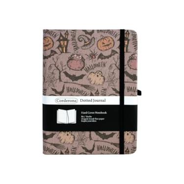 Imagem de B6 Caderno de Halloween Bala Pontilhado Bolso Interno Elástico 160gsm Papel Grosso Capa Dura Grade Caderno