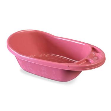 Imagem de Banheira Infantil Decorada Rosa 32 Litros Arqplast