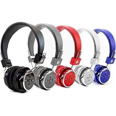 Imagem de Fone Ouvido Bluetooth Recarregável S/ Fio Aux P2 Sd Fm B05 - LEHMOX, V