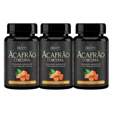 Imagem de Kit C3 Suplemento Açafrão e Cúrcuma Vitalidade - Bioklein