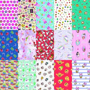Imagem de Papel de Presente Estampas Sortidas 70x100cm Tilibra 90g Acetinado