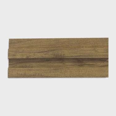 Imagem de Painel Ripado de Poliestireno 12 Cm X 19cm Metro Linear-gr03pr-c - Barra 2,85ml - caixa com 2,85