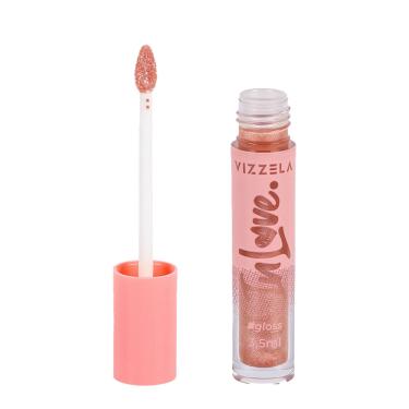 Imagem de Vizzela In Love Cor 08 Docinho - Gloss Labial 3,5g
