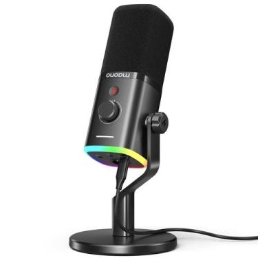 Imagem de Microfone para Jogos MAONO PD100X - USB/XLR Dinâmico com Luzes RGB