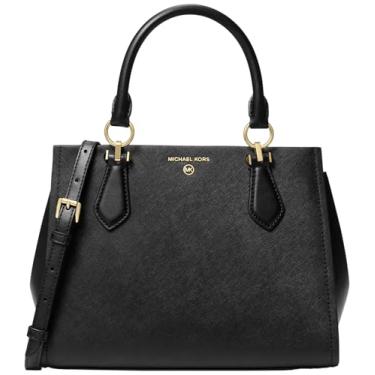 Imagem de Michael Kors Bolsa média Marilyn, Ferragens douradas/pretas, One Size