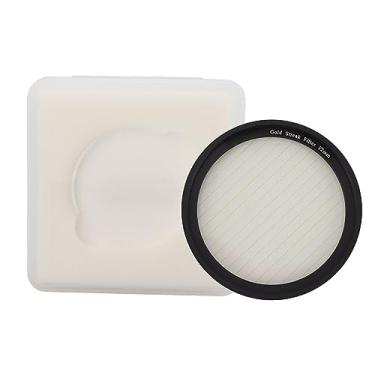 Imagem de Filtro de efeito noturno Gold Streak para lentes de câmera, 49 mm, vidro óptico profissional, aprimora o brilho cinematográfico, ideal para fotografia (52 mm)