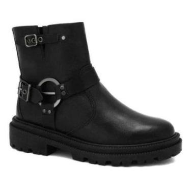 Imagem de Bota Ramarim Coturno - Feminina - Preto-Feminino