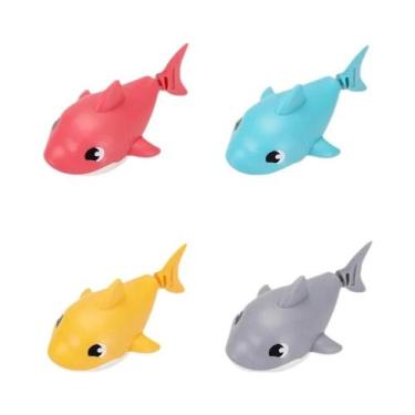 Imagem de Brinquedos de Banho para Bebês - Relógio de Corda com Desenhos Animado