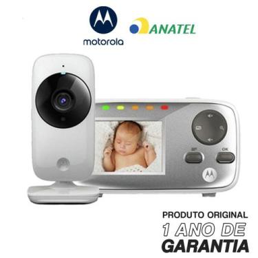 Imagem de Babá Eletrônica Motorola VM 482 Connect, Tela 2.4  - Branco