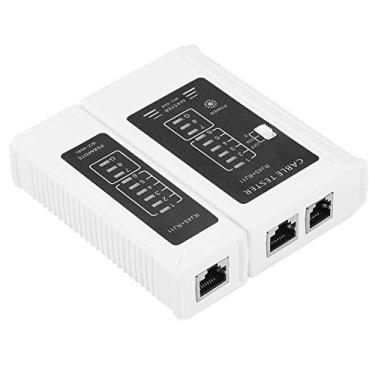 Imagem de Testador de Cabo de Rede para RJ45 RJ11, Obtenha Resultado de Teste Rapidamente, Seção Destacável, Juiz de Conexão Errada, Uso Doméstico e Externo, Adequado para Proprietários,