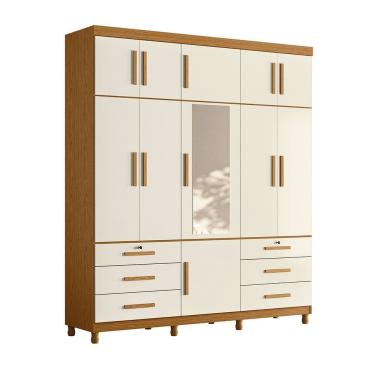 Imagem de Guarda-roupa Triton Plus Albatroz 11 Portas 6 Gavetas