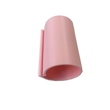 Imagem de JILINWEI Suporte de rolo de lona de arte de diamante, ajudante de rolo de lona de pintura de diamante, acessórios de arte de diamante rosa para organizador de tela de diamante