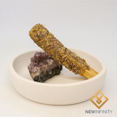 Imagem de Suporte para Defumador Palo Santo de Ametista Pedra Natural - New Infi