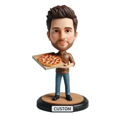 Imagem de Caixa de pizza personalizada para dormitórios universitários, salas de jogos e fãs de fast food, decoração de mesa divertida para estudantes, jogadores e homens desfrutando de pizza tarde da noite