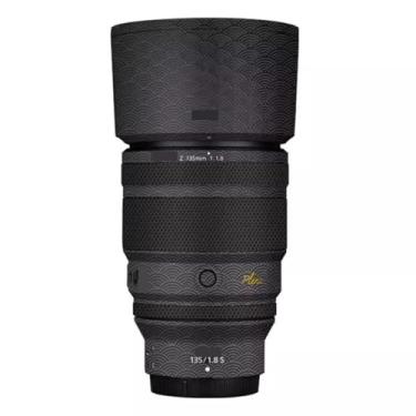 Imagem de Película para câmera protetor de lentes antirarranhões adesivo para Nikon Z 135 mm F1.8 S Plena (nuvens uspiciosas preto)