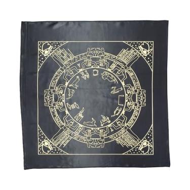 Imagem de Cachecol Dendera Zodiac Altar Cloth – Feito no Egito – Inspirado no Egito – Toalha de mesa quadrada