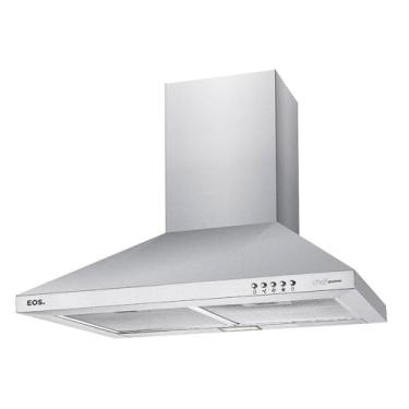 Imagem de Coifa e Depurador de Parede Piramidal Eos 60cm Cheff Gourmet Inox Eco61ppi 220v