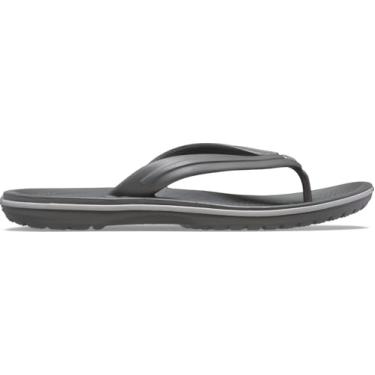 Imagem de Chinelo crocs crocband flip slate grey/smoke - 35