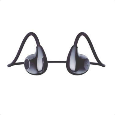 Imagem de Fone de Ouvido Bluetooth Over-Ear, Leve 142g, com Microfone, Haste Flexível, Preto