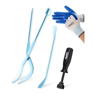 Imagem de Orion Motor Tech Kit de ferramentas de freio a tambor, conjunto de ferramentas de ajuste de freio a tambor de 3 peças com ferramenta de compressor de mola de freio e colher de freio, alicate de mola