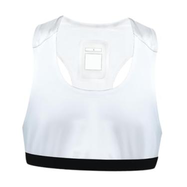 Imagem de simhoa Colete de rastreamento de futebol, colete esportivo confortável para rastreamento de condicionamento físico para jogadores de rúgbi, hóquei, futebol, L