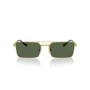Imagem de Óculos de Sol Vogue Eyewear Polarizado 0VO4309S 280/9A Tam 57 / Ouro - Lentes Verde