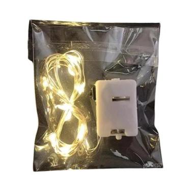Imagem de Luzes De Fada LED Operadas Por Bateria 1M 2M Fio De Cobre Garrafa Luz 
