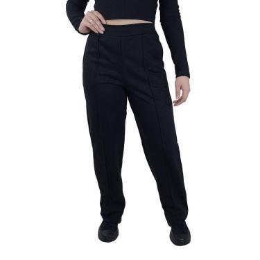 Imagem de Calça Feminina Giraffe Moletom Preta - 32586-Feminino