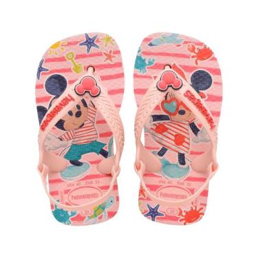 Imagem de Chinelo disney classics havaianas baby, Rosa, 20