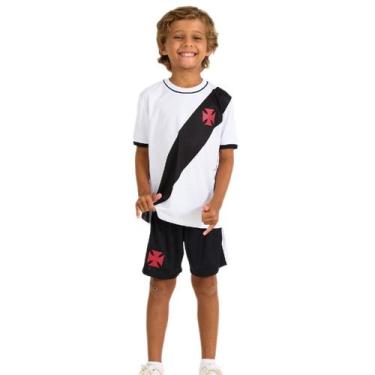 Imagem de Conjunto Vasco Da Gama Mini Craque Cruz De Malta - Infantil - Brazilin