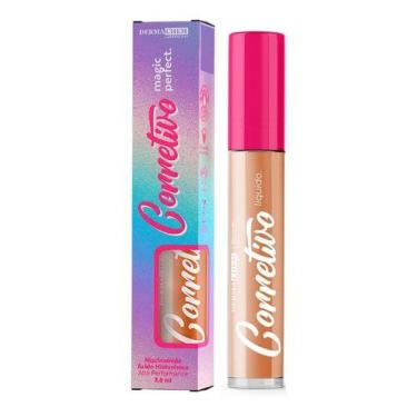 Imagem de Corretivo Liquido Alta Cobertura Maquiagem Resistente Agua - Dermachem