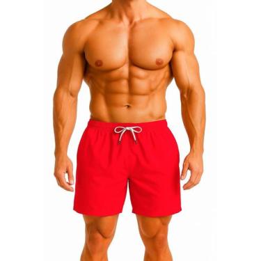 Imagem de Short Masculino em Tactel Bermuda Bolso Treino Mauricinho Praia - John