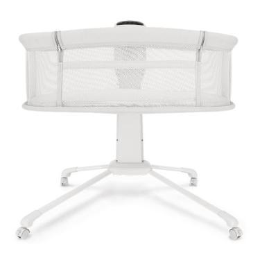 Imagem de Berço Infantil Mastela Com Tecido Respirável 3 Alturas, Cinza Claro - 