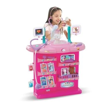 Imagem de Brinquedo Veterinário Infantil Dra Pet acessórios Magic Toys