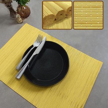 Imagem de 4 Jogo Americano Esteira Bambu Natural Tocantins Am 30X45