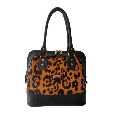 Imagem de Bolsa Sacola Topgrife Shopper Couro Pelo Onça