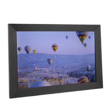 Imagem de Generic Álbum de Fotos Digital, Apresentação de Slides de 10 Polegadas de Rotação Automática Compartilhamento de Aplicativos Digital Frame 1280x800 para Mesa (Preto)