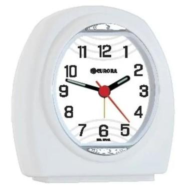 Imagem de Despertador Quartz Branco Eurora 2695