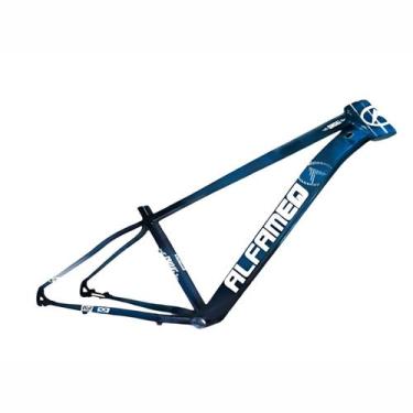 Imagem de Quadro Bicicleta Aro 29 Alfameq Smoke Bike MTB, 19, Azul oceano