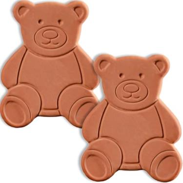 Imagem de 2 peças de terracota detentor de açúcar mascavo urso protetor de açúcar mascavo e disco amaciante para manter a umidade dos alimentos no recipiente de armazenamento