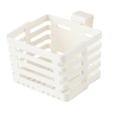 Imagem de ＫＬＫＣＭＳ Cesto suspenso de cozinha, organizador de armazenamento, retrátil, suporte para esponja, escorredor de utensílios para sabão, toalhas, brinquedos de