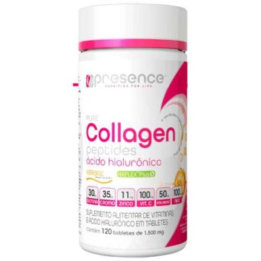 Imagem de Pure Collagen 120 Tabletes Pele Cabelo e Unhas - presence