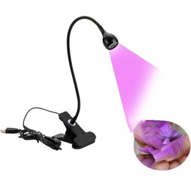 Imagem de Luminária UV LED para Unhas, Cabine de Secagem Rápida com Garra Flexível, Cores Sortidas