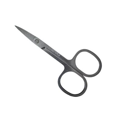 Imagem de Tesoura para Unhas Ponta Curva | Aço Inox Esterilizável | Lâmina Curva para Manicure e Pedicure - Tesoura de cutícula