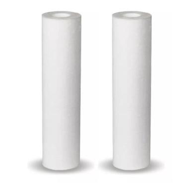 Imagem de Kit C/ 2 Refil Elementos Filtrante Polipropileno 9 3/4 Liso - AquaPlus