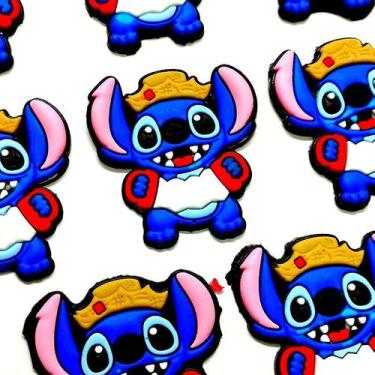 Imagem de Aplique de silicone infantil stitch (1 par) - IMPORTAÇÃO, STITCH JUNIN